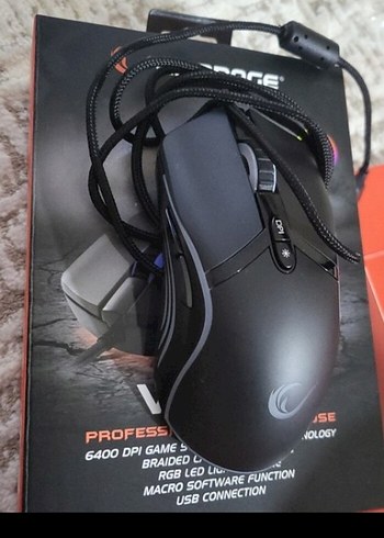 Beden Rampage RGB Aydınlatmalı Siyah Gaming Mouse