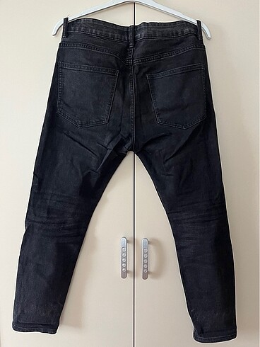 38 Beden siyah Renk Bershka Kot Jeans