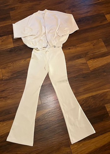 Krem zara takım - Görsel 2