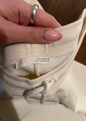 Krem zara takım - Görsel 4