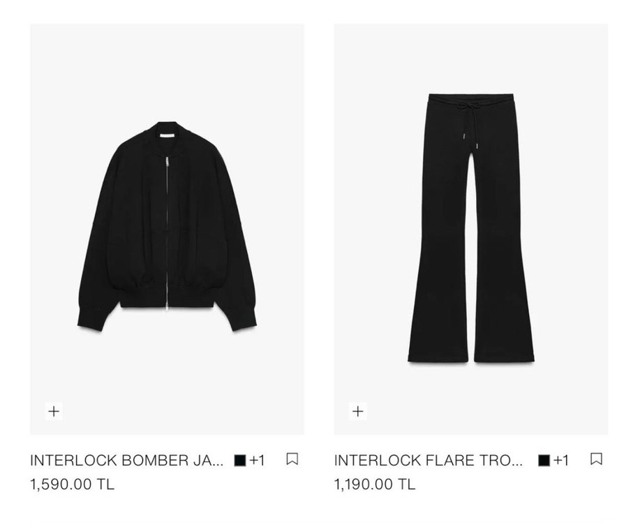 Krem zara  takım - Görsel 5