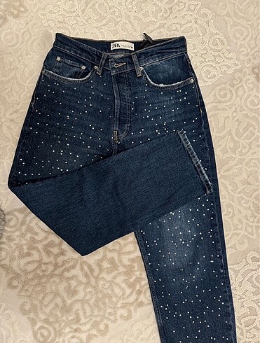 s Beden Zara taşlı jean