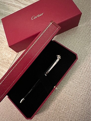 Beden LÜKS CARTIER ORİJİNAL TÜKENMEZ KALEM FULL SET