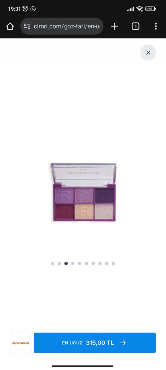 Revolution The Balm palet ve lipstick - Görsel 2