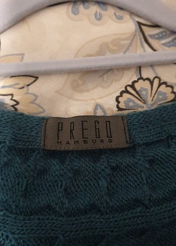 Turkuaz Örgü Kadın Kazak - Görsel 2