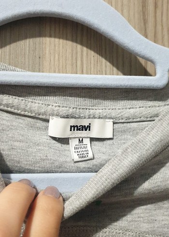 Gri Kısa Kollu Tişört - Görsel 2