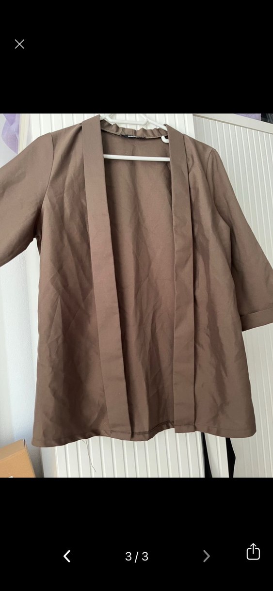 Haki blazer - Görsel 2