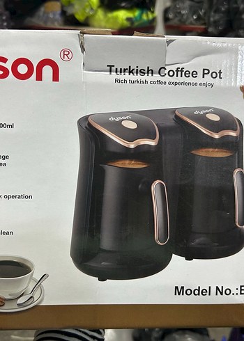 Dyson Siyah Türk Kahve Makinesi