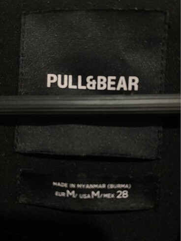 Pull and Bear Bomber Ceket