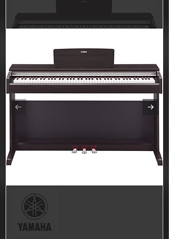 YAMAHA Arius serisi YDP-142 Dijital piyano