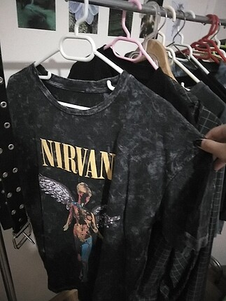 Bershka nirvana t shirt sale