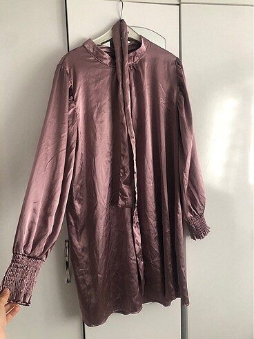 Saten kumaş tunik