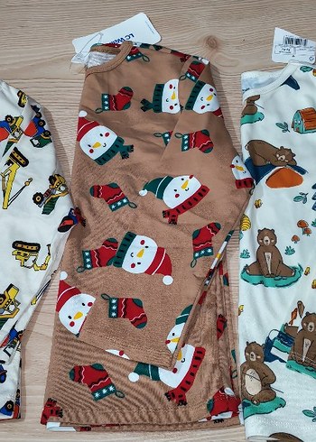 LC Waikiki Erkek Çocuk Renkli Baskılı Uzun Kollu Pijama