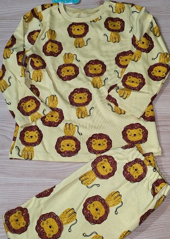 LC Waikiki Renkli Baskılı Uzun Kollu Erkek Pijama Takımı