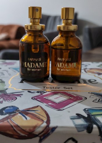  Beden Renk Farmasi Madame Kadın Parfüm Tester Seti