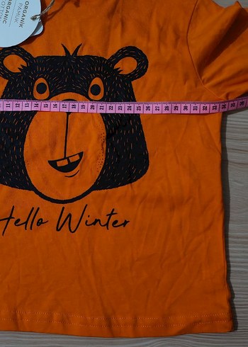 Turuncu Baskılı Erkek Pijama Takımı - Görsel 6