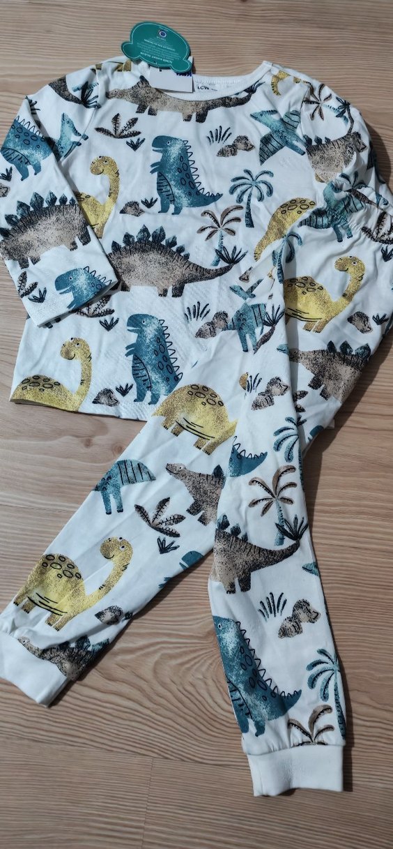 Renkli Baskılı Erkek Çocuk Pijama Takımı - Görsel 5