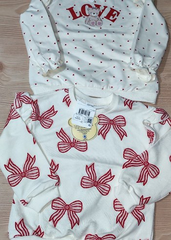 Kız Çocuk Uzun Kollu Baskılı Sweatshirt - Görsel 2