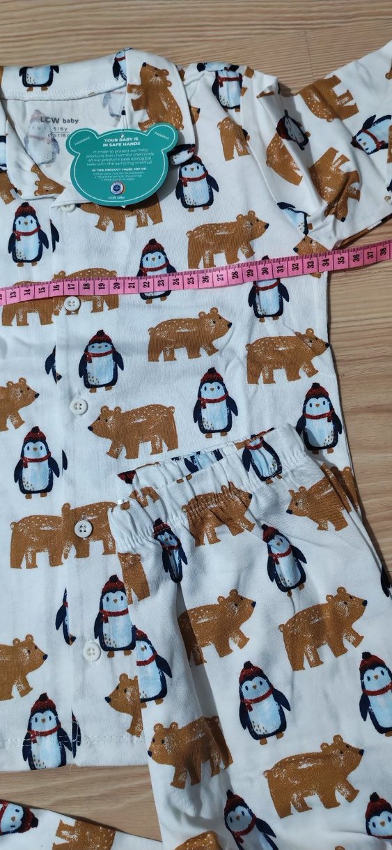 Kahverengi Baskılı Erkek Çocuk Pijama Takımı - Görsel 5