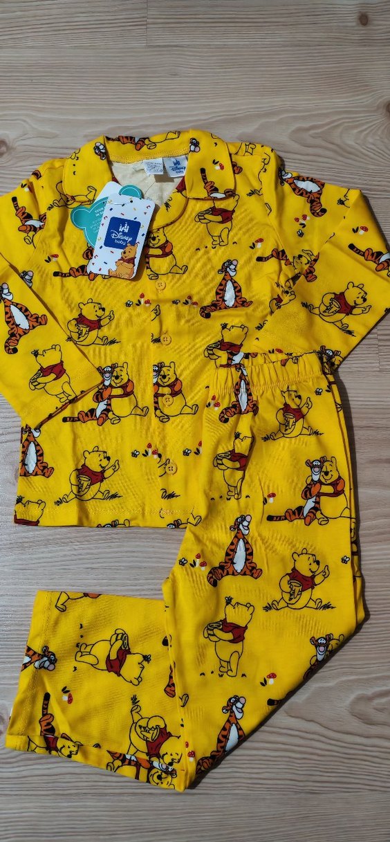 Sarı Baskılı Erkek bebek Pijama Takımı - Görsel 4