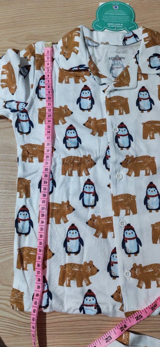 Erkek Çocuk Renkli Desenli Uzun Kollu Pijama - Görsel 5