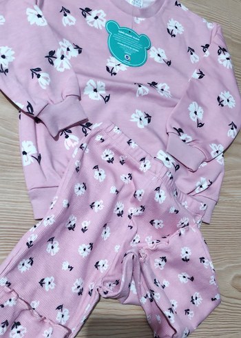 Pembe Uzun Kollu Bebek Kıyafet Seti - Görsel 4