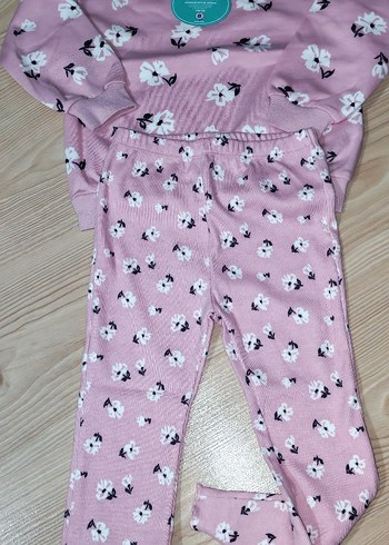 Pembe Uzun Kollu Bebek Kıyafet Seti - Görsel 5