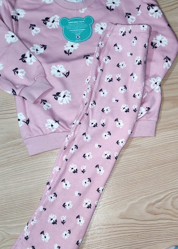 Pembe Uzun Kollu Bebek Kıyafet Seti - Görsel 6