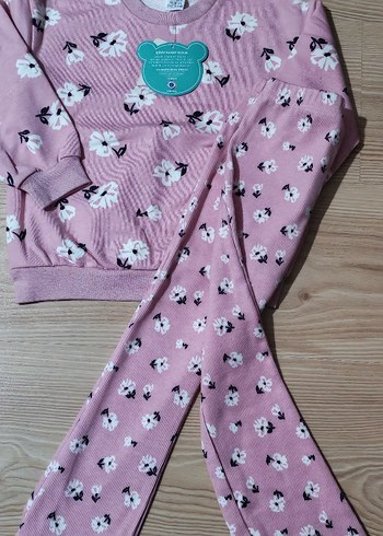 Pembe Uzun Kollu Bebek Kıyafet Seti - Görsel 3