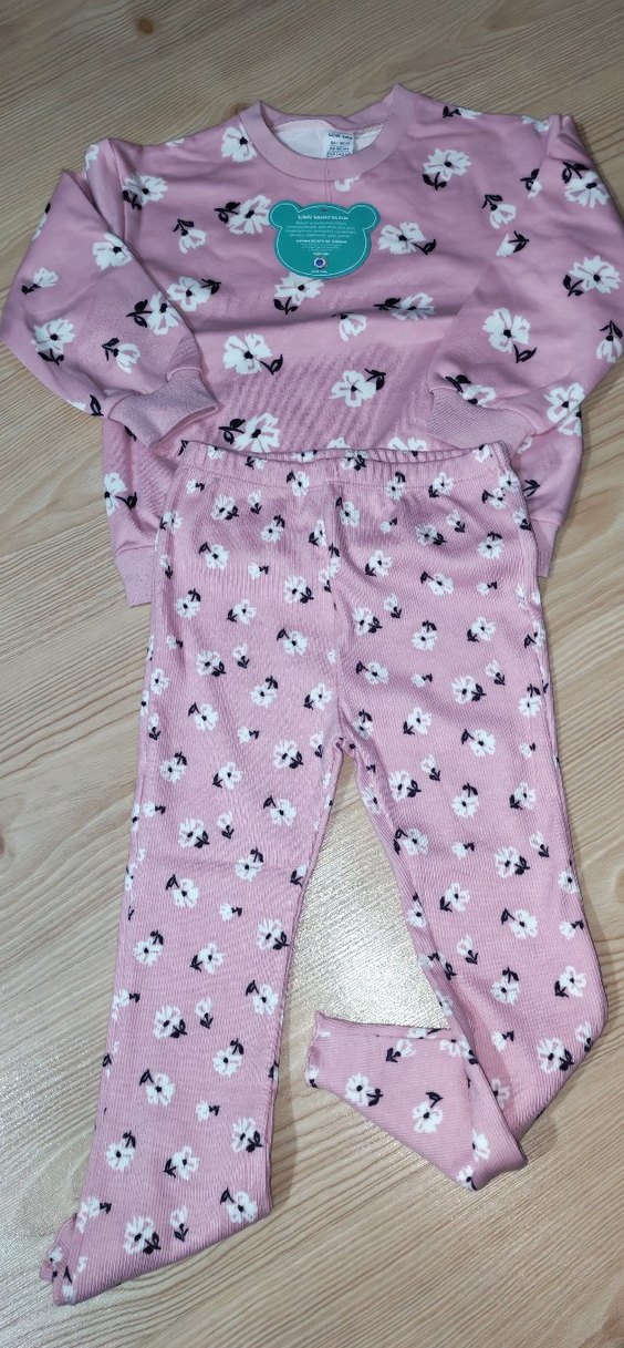 Pembe Uzun Kollu Bebek Kıyafet Seti - Görsel 5