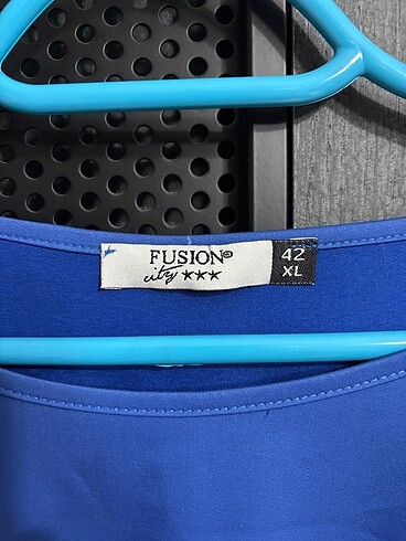xl Beden mavi Renk Fusion marka günlük elbise