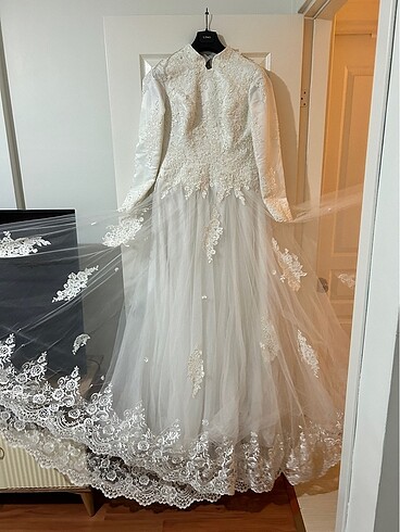 tesettür gelinlik - Görsel 3