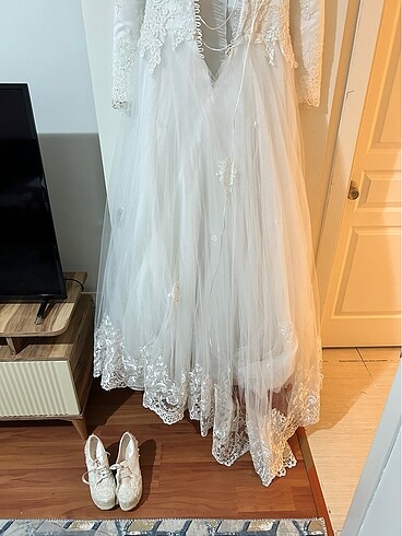 tesettür gelinlik - Görsel 12