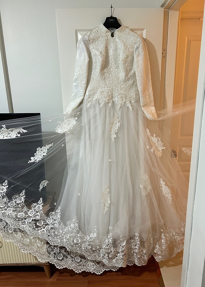 tesettür gelinlik - Görsel 3