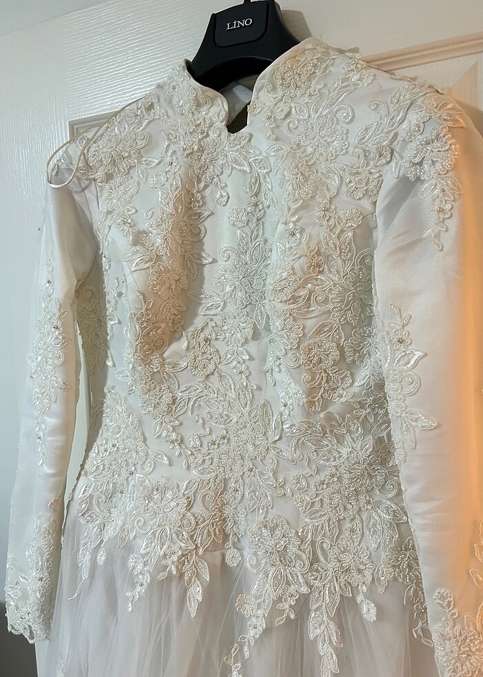 tesettür gelinlik - Görsel 5