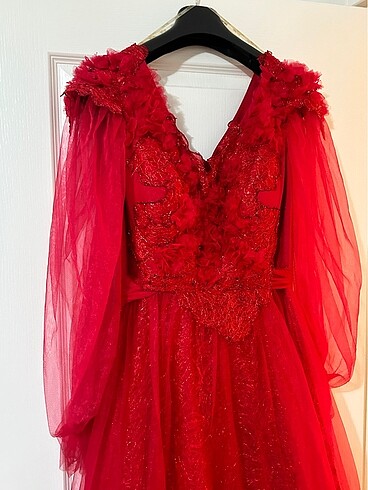 kadın kına kıyafeti abiye - Görsel 9