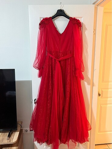 kadın kına kıyafeti abiye - Görsel 12