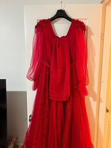 kadın kına kıyafeti abiye - Görsel 13