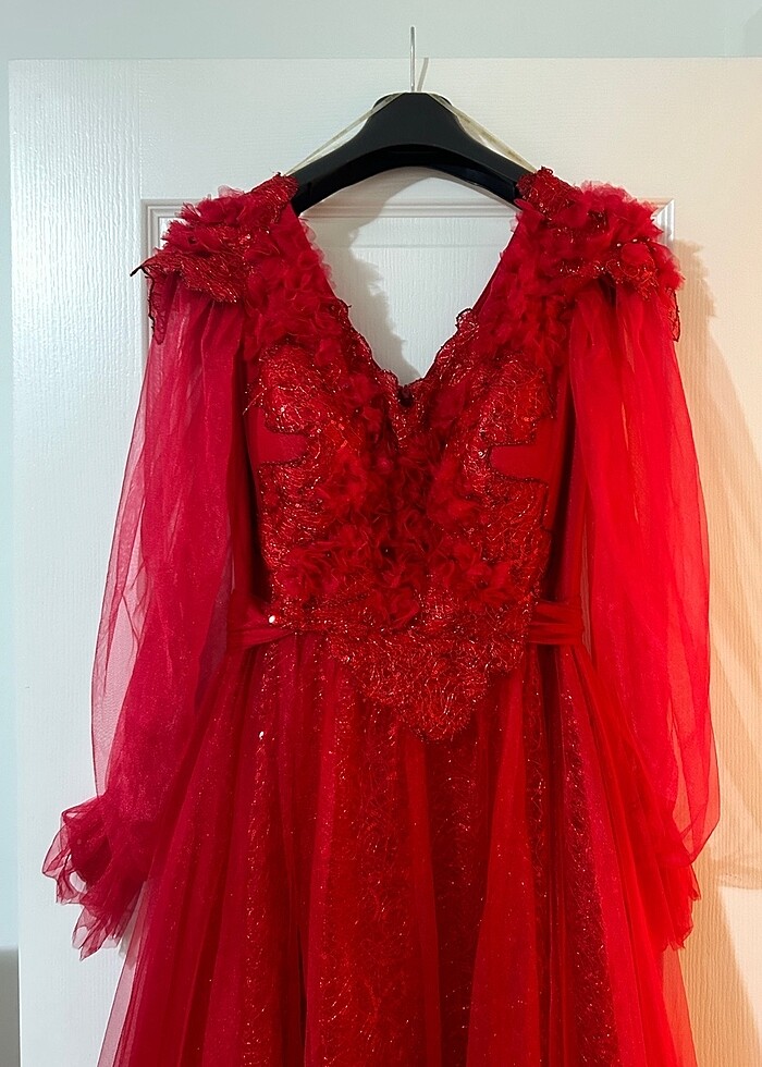 kadın kına kıyafeti abiye - Görsel 4