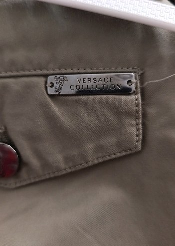 Bej ayarlama bilir Kemerli  Şort Versace orjinal - Görsel 5