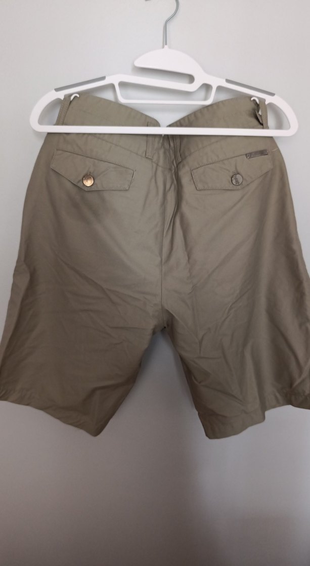 Bej ayarlama bilir Kemerli  Şort Versace orjinal - Görsel 3