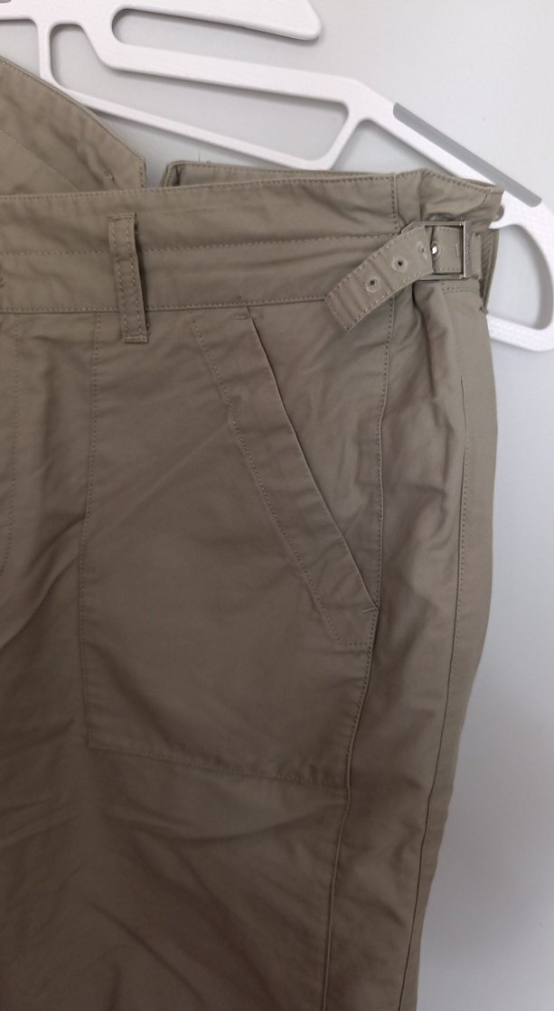 Bej ayarlama bilir Kemerli  Şort Versace orjinal - Görsel 2