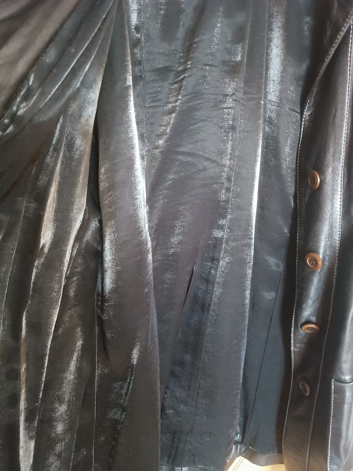 Düğmeli Kahverengi Ceylan Derisi Kadın Ceket - Görsel 5