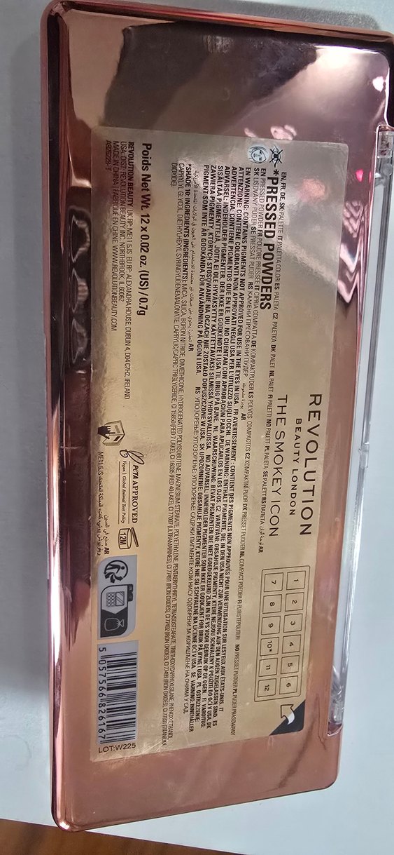 Revolution Smoky Icon  Bej Tonlarında Far Paleti - Görsel 3