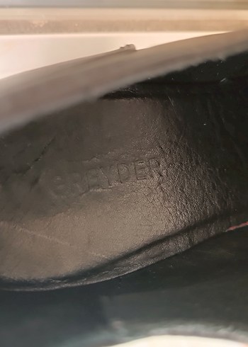 Siyah Greyder Kadın Topuklu Klasik Ayakkabı - Görsel 5