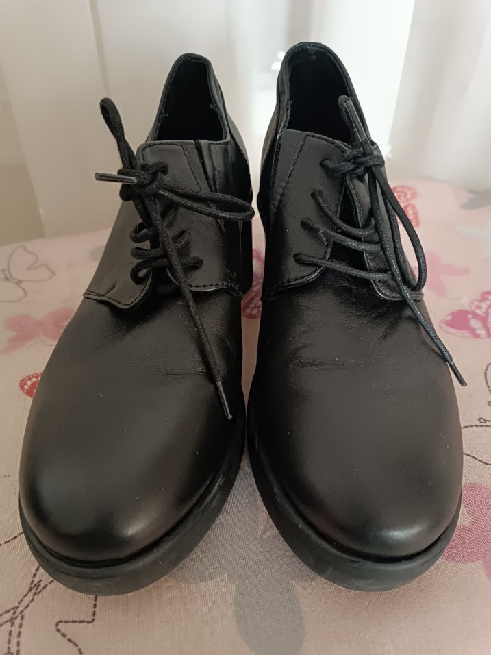 Siyah Greyder Kadın Topuklu Klasik Ayakkabı - Görsel 3