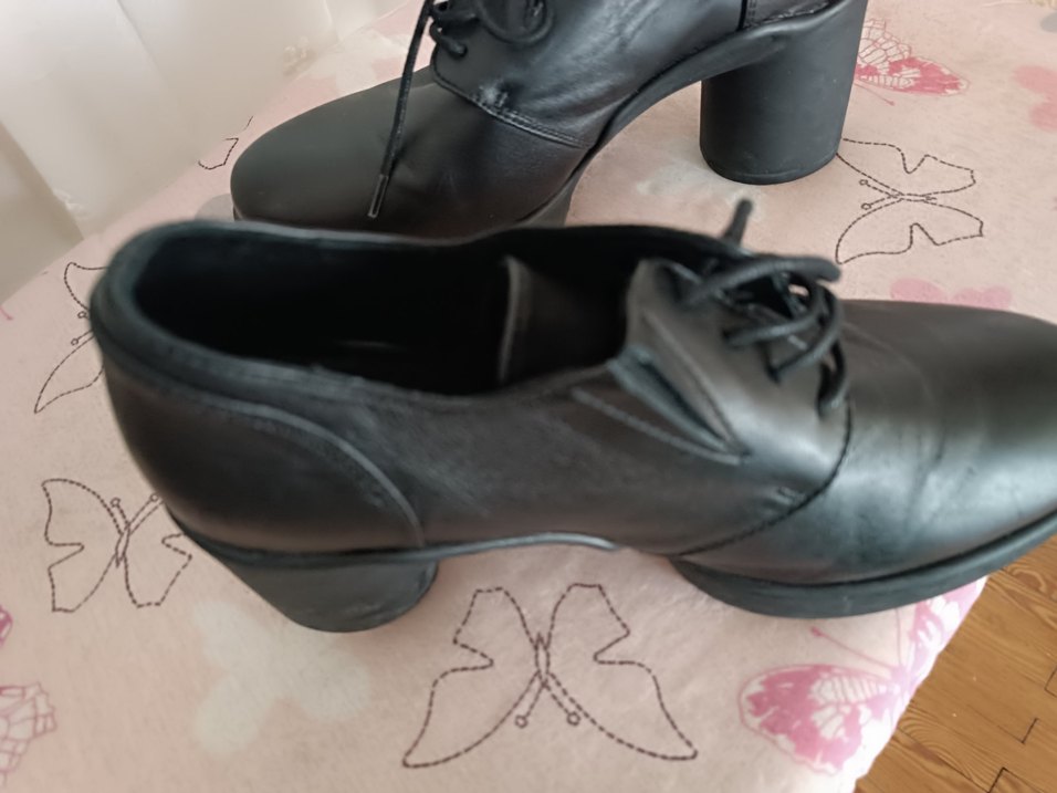 Siyah Greyder Kadın Topuklu Klasik Ayakkabı - Görsel 2