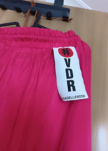 VDR Kadın Pembe Rahat Kesim Pantolon - Görsel 5