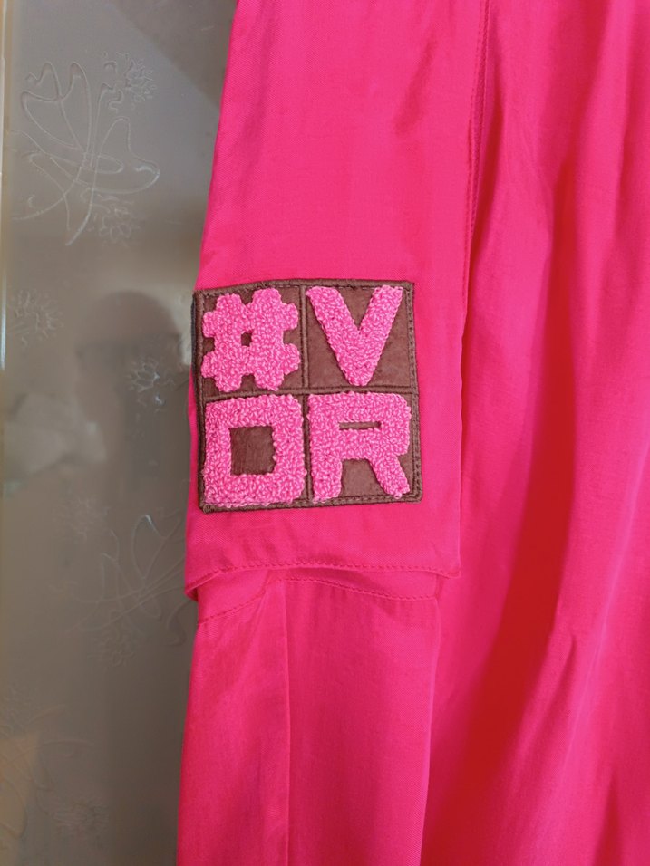 VDR Kadın Pembe Rahat Kesim Pantolon - Görsel 4