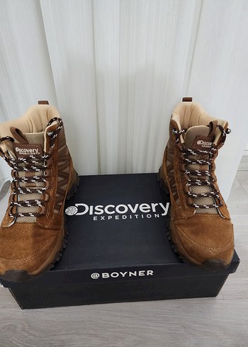 Discovery  kadın Kahverengi Süet Outdoor Bot - Görsel 3